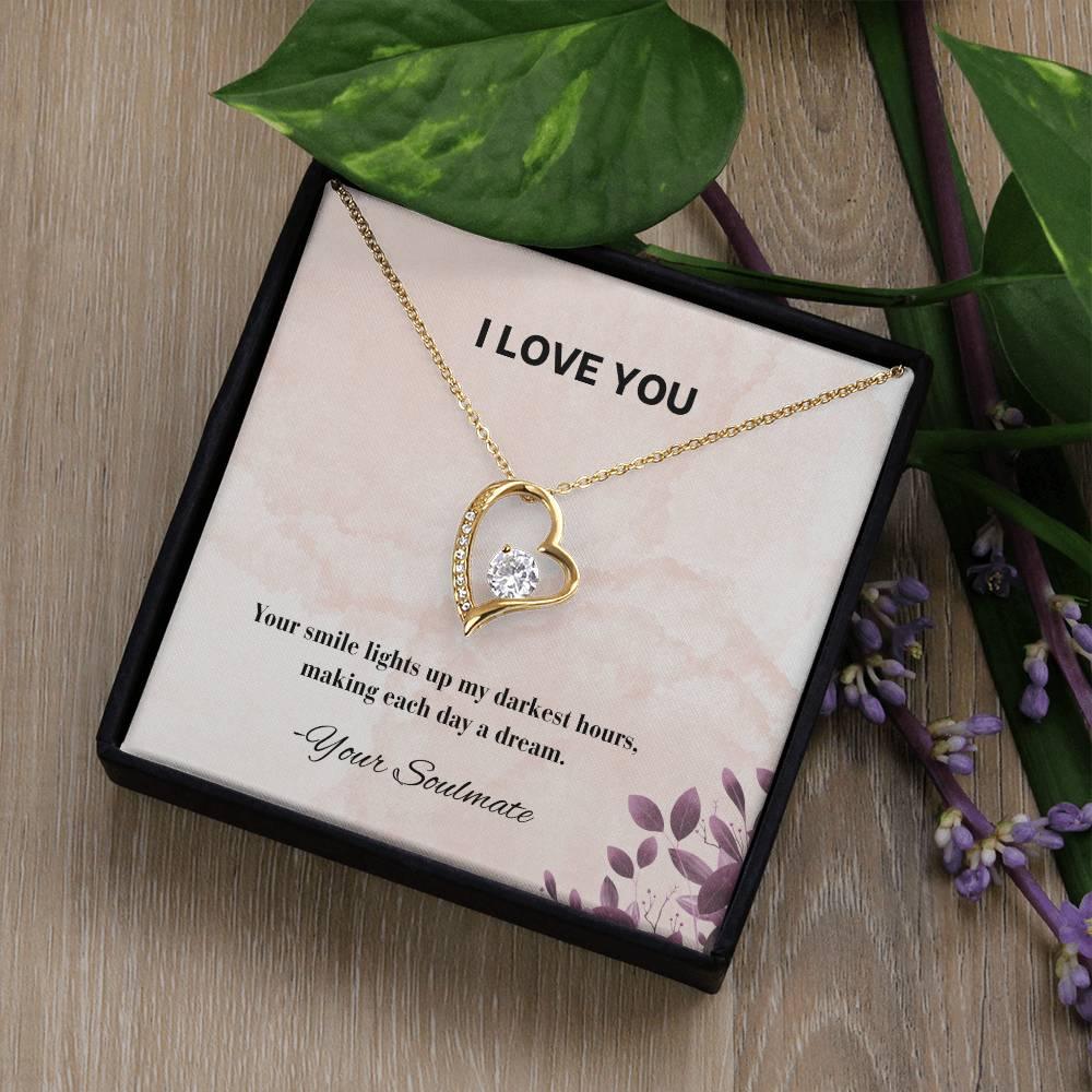 Forever Love Necklace Pendant Gift For Soulmate - Camili Bel Creations Gift Shop
