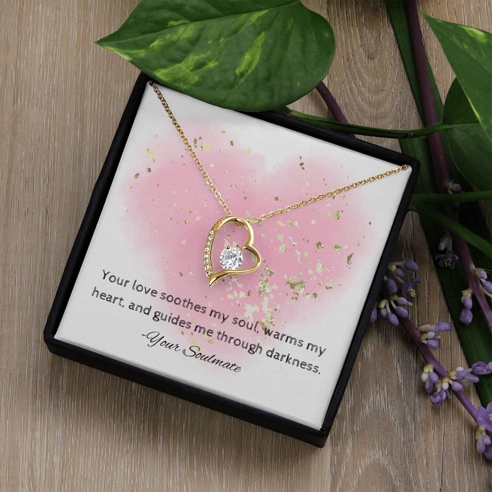 Forever Love Necklace Pendant Gift For Soulmate - Camili Bel Creations Gift Shop