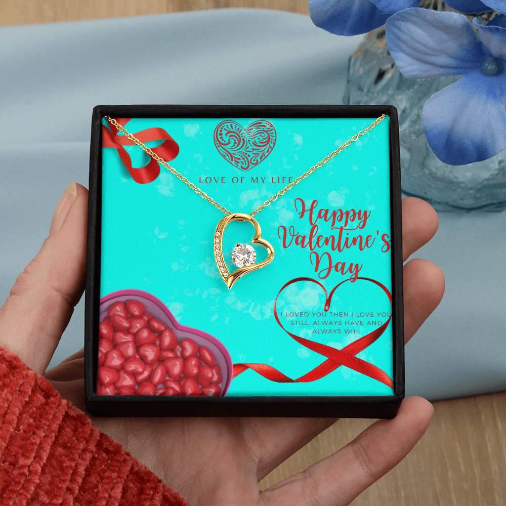 Forever Love Necklace for the Love of your Love - Happy Valentine's Day - Camili Bel Creations Gift Shop