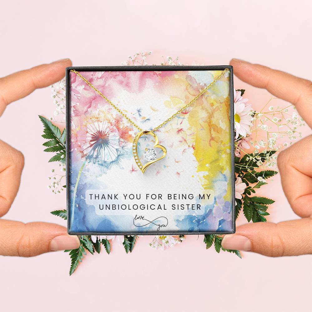 Bonus Sister - Forever Love Necklace - Camili Bel Creations Gift Shop