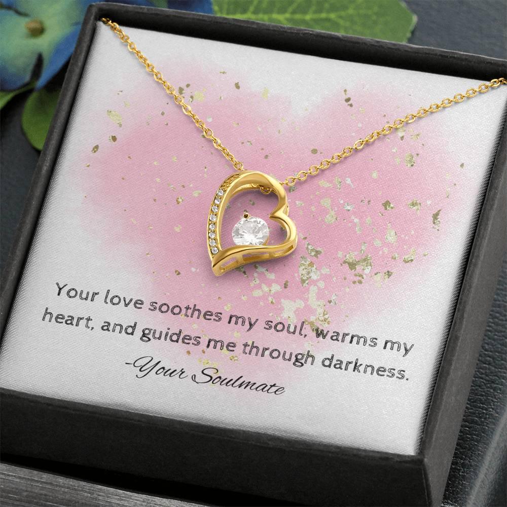 Forever Love Necklace Pendant Gift For Soulmate - Camili Bel Creations Gift Shop