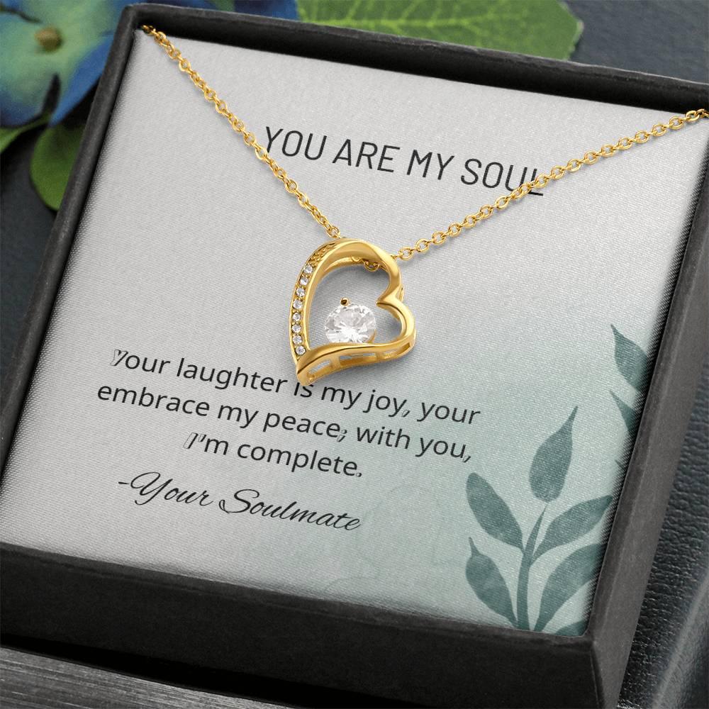 Forever Love Necklace Pendant Gift For Soulmate - Camili Bel Creations Gift Shop