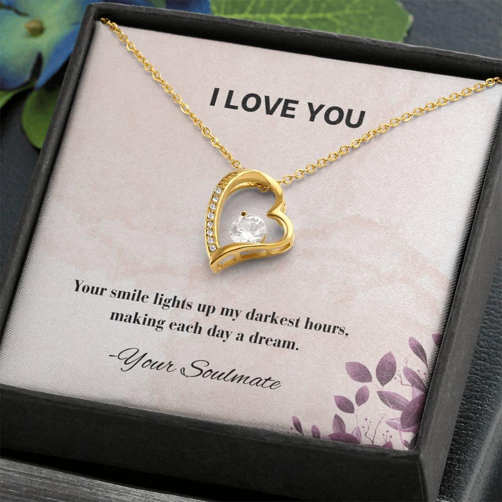 Forever Love Necklace Pendant Gift For Soulmate - Camili Bel Creations Gift Shop
