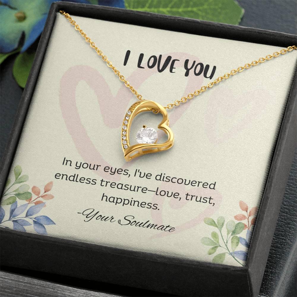 Forever Love Necklace Pendant Gift For Soulmate - Camili Bel Creations Gift Shop