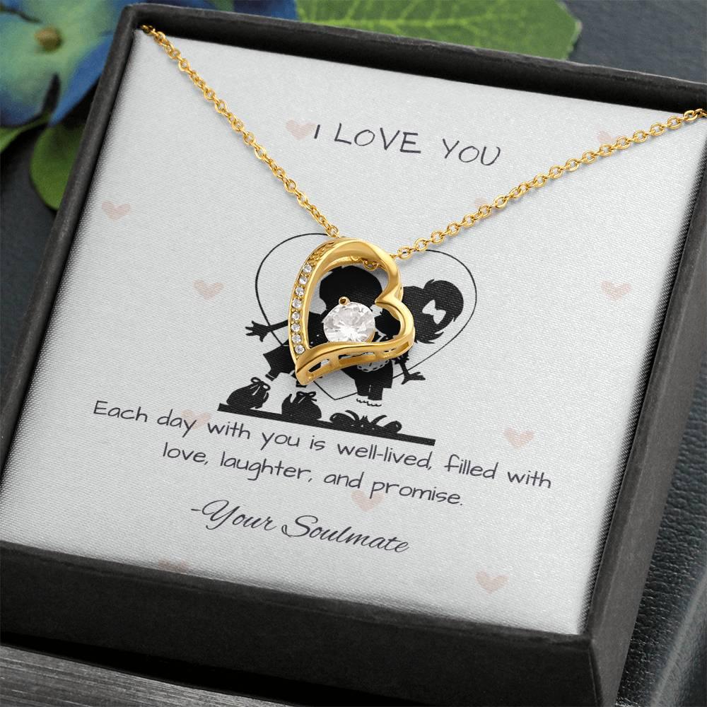 Forever Love Necklace Pendant Gift For Soulmate - Camili Bel Creations Gift Shop